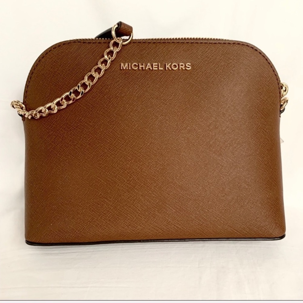 NWT authentic MK leather Cindy Dome crossbody - Picture 3 of 8